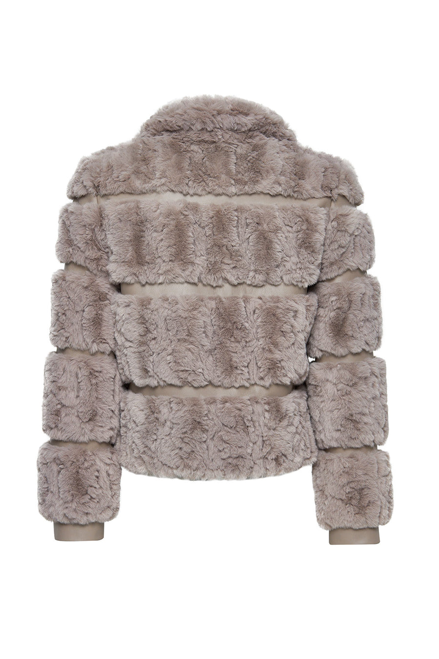 Melrose Kadın Vizon Teddy Deri Mont