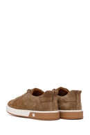 Male Beige Lace-up Suede Leather Sneaker | Derimod