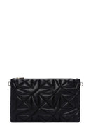 Women's Black Quilted Portfolio Bag | Derimod