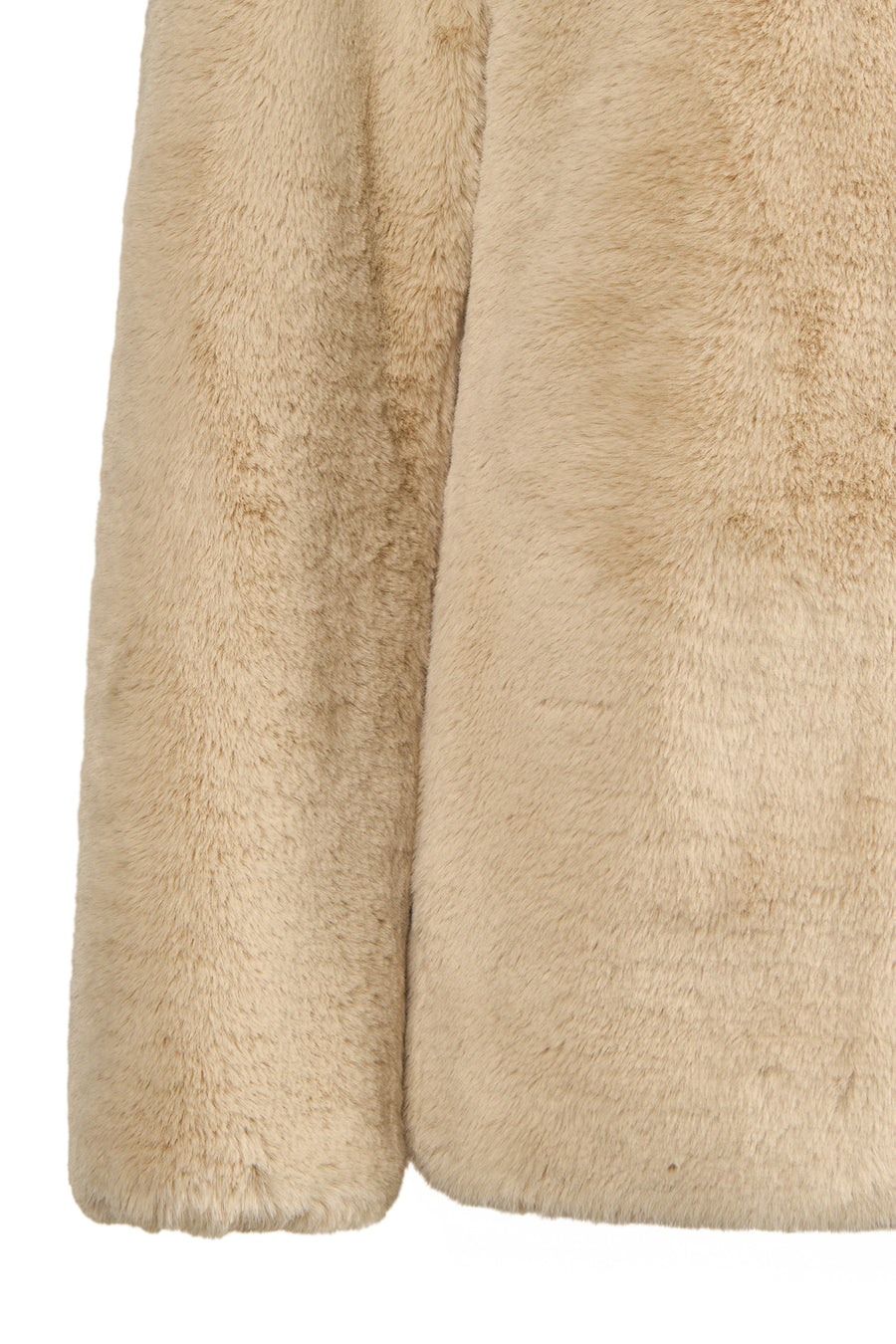 Tahoe Woman Mink Reversible Hooded Oversize Teddy Coats