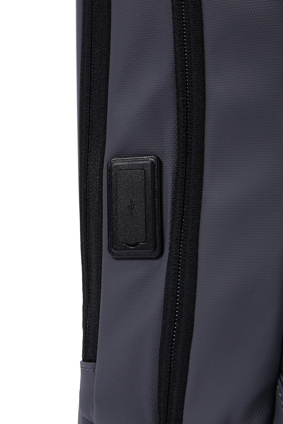 D-Pack Unisex Gray Technological Fabric Hardcase Backpack