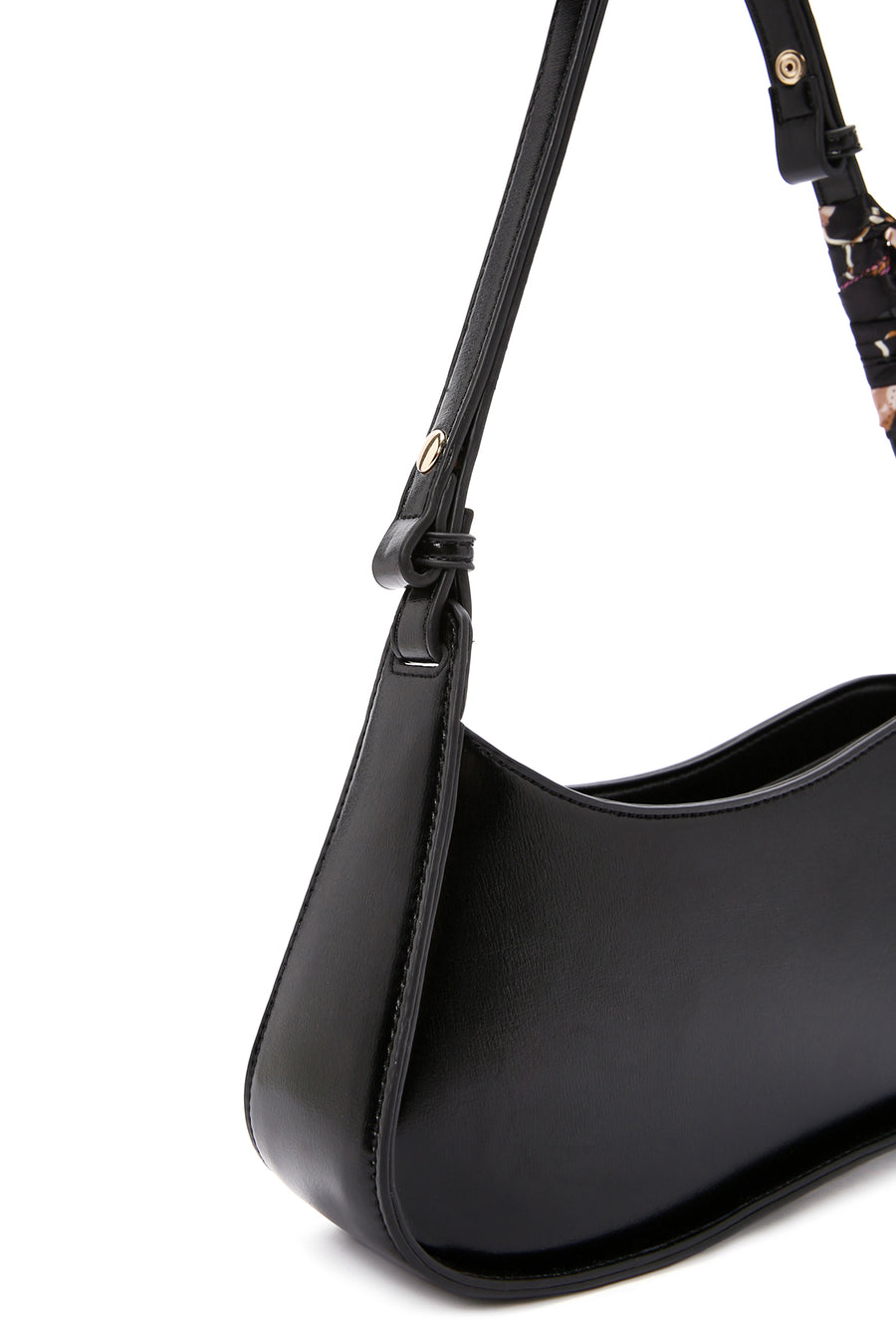Women's Black Classic Shoulder Bag