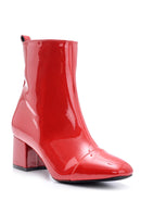 Women's Heeled Patent Leather Boots | Derimod
