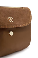 Women's Tan Long Strap Crossbody Bag | Derimod