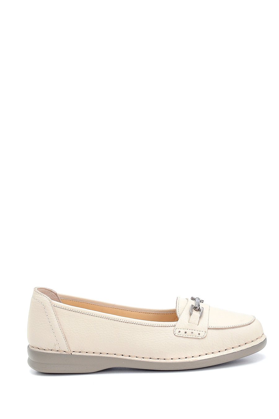 Women's Buckle Detailed Loafer 21SFD4107FT | Derimod