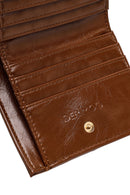 Women's Brown Wallet with Accessories | Derimod