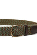 Men's Khaki Fabric Belt | Derimod