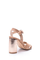 Women's Suede Heeled Shoes | Derimod