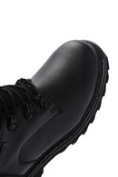 Caterpillar Erkek Siyah Edina Wp Waterproof Deri Bot | Derimod