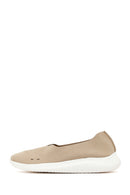 Women's Beige Chunky Suede Shoes | Derimod