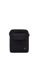 Men's Black Fabric Messenger Bag | Derimod