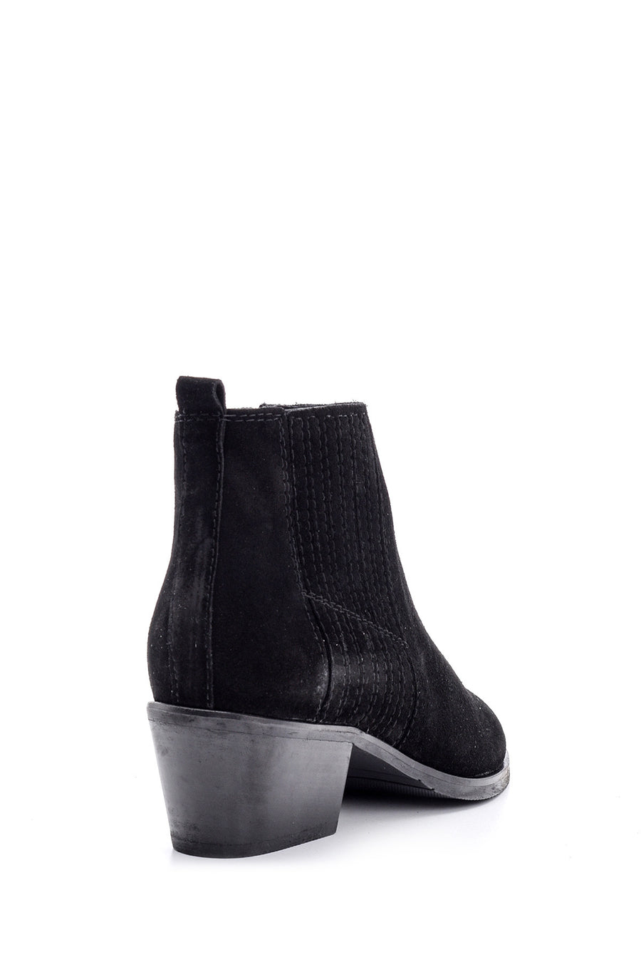 Women's Suede Leather Heeled Boots
