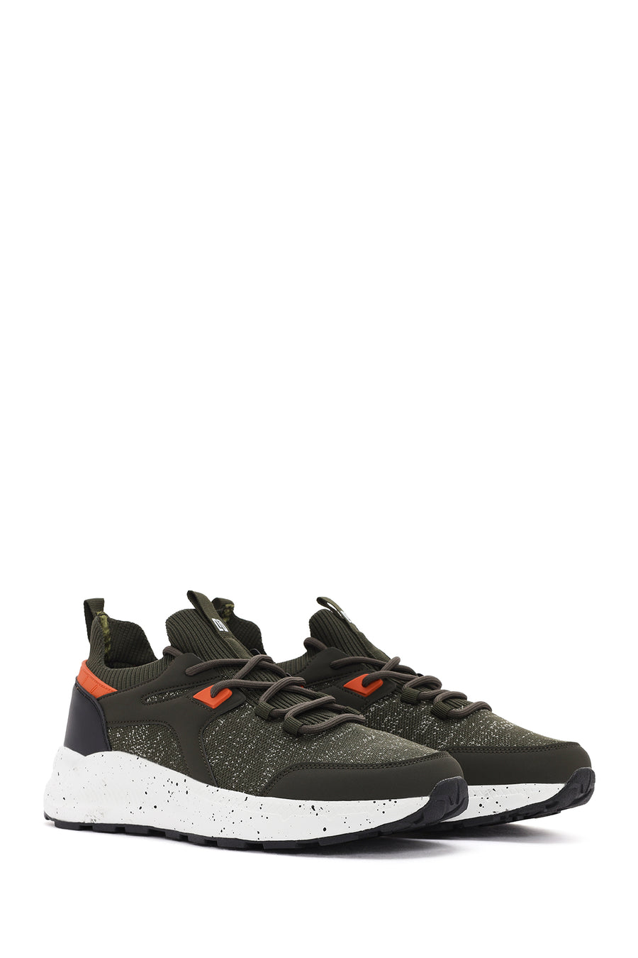 Derimod Zero Erkek Yeşil Bağcıklı Kumaş Sneaker