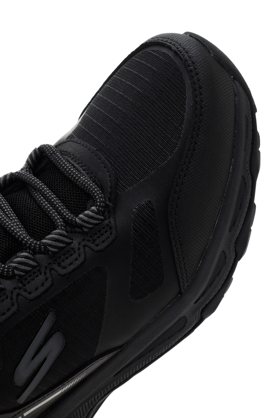 Skechers Men's Black Go Run Trail Altitude-Water Thick Soled Sneaker