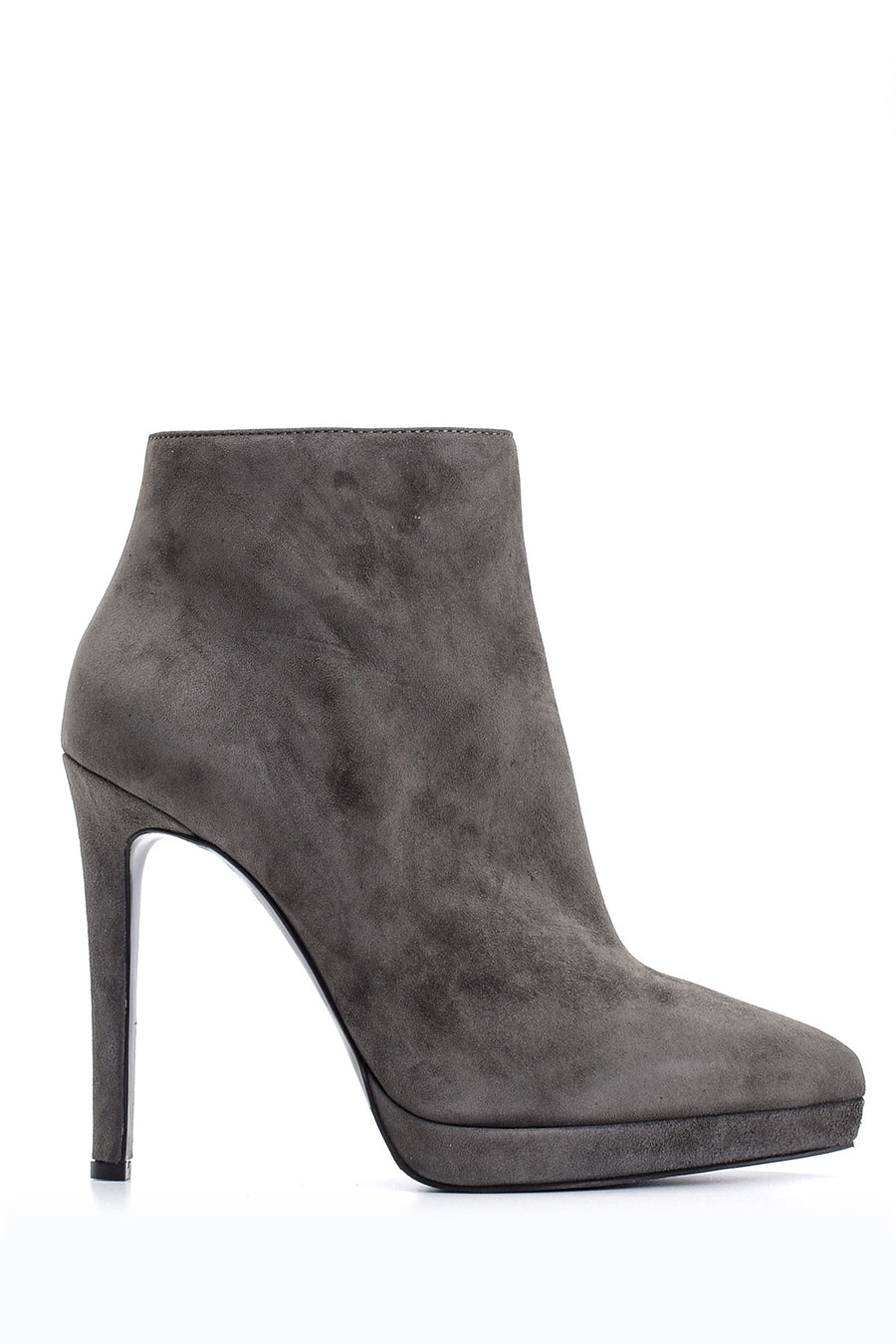 Women's Suede Leather Bootie 19WFD164410 | Derimod