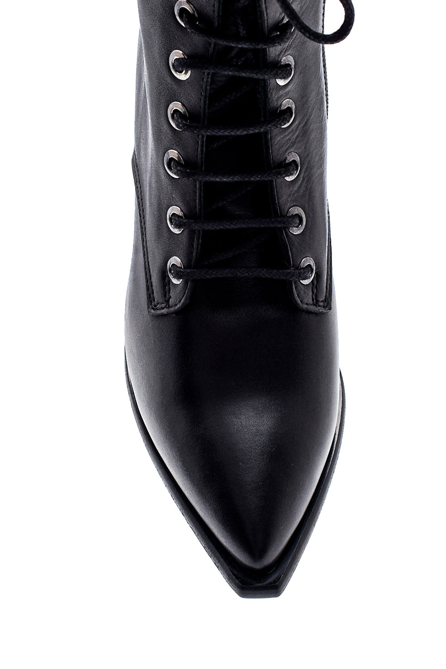 Women's Heeled Leather Boots