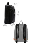 Men's Black Backpack | Derimod