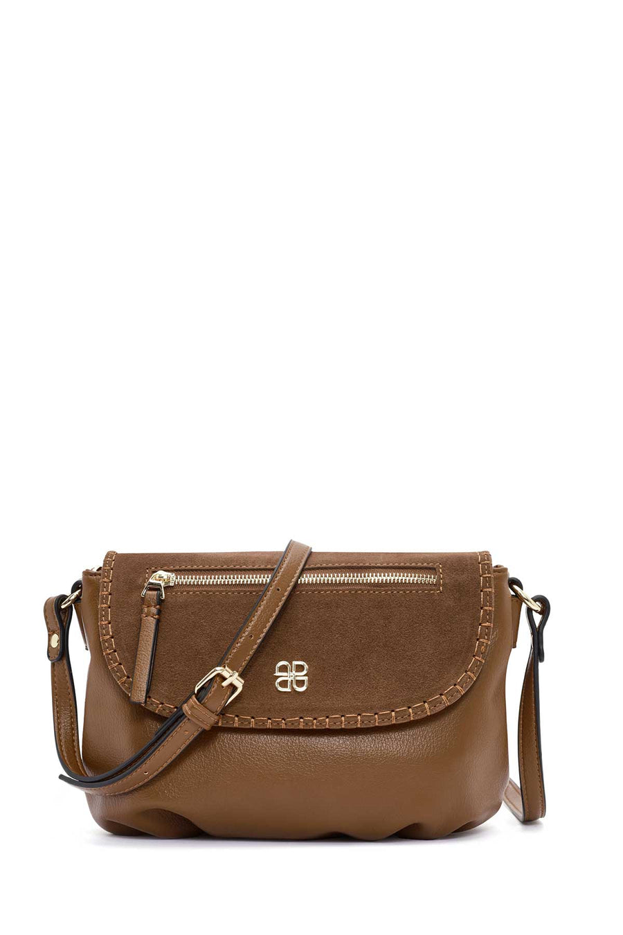 Women's Tan Long Strap Crossbody Bag 24WBD248714 | Derimod