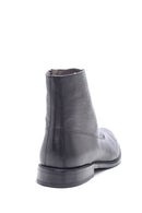 Men's Leather Lacing Detailed Classic Boots | Derimod