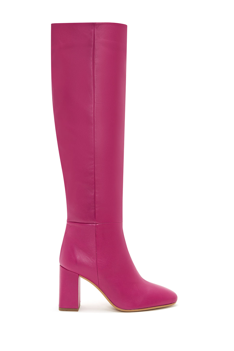 Women's Leather Heeled Boots 22WFD141518 | Derimod