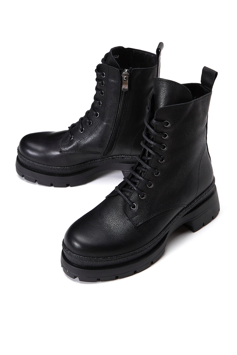 Women's Black Leather Boots
