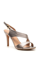 Women's Silver Heeled Shoes | Derimod