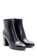 Women's Leather Heeled Boots | Derimod
