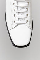 High-Sole Women's Leather Sports Shoes | Derimod