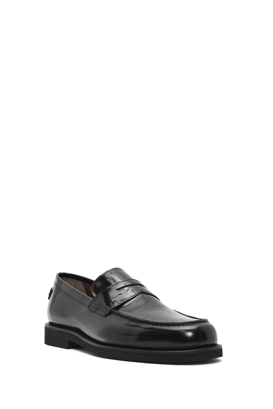 Erkek Siyah Deri Klasik Loafer