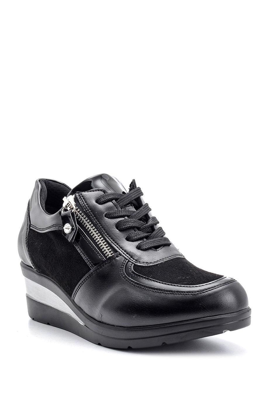 Women's Zipper Detailed Sports Shoes