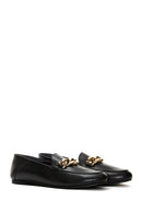 Kadın Deri Zincirli Loafer | Derimod