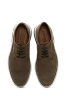 Men's Mink Nubuck Leather Casual Shoes | Derimod
