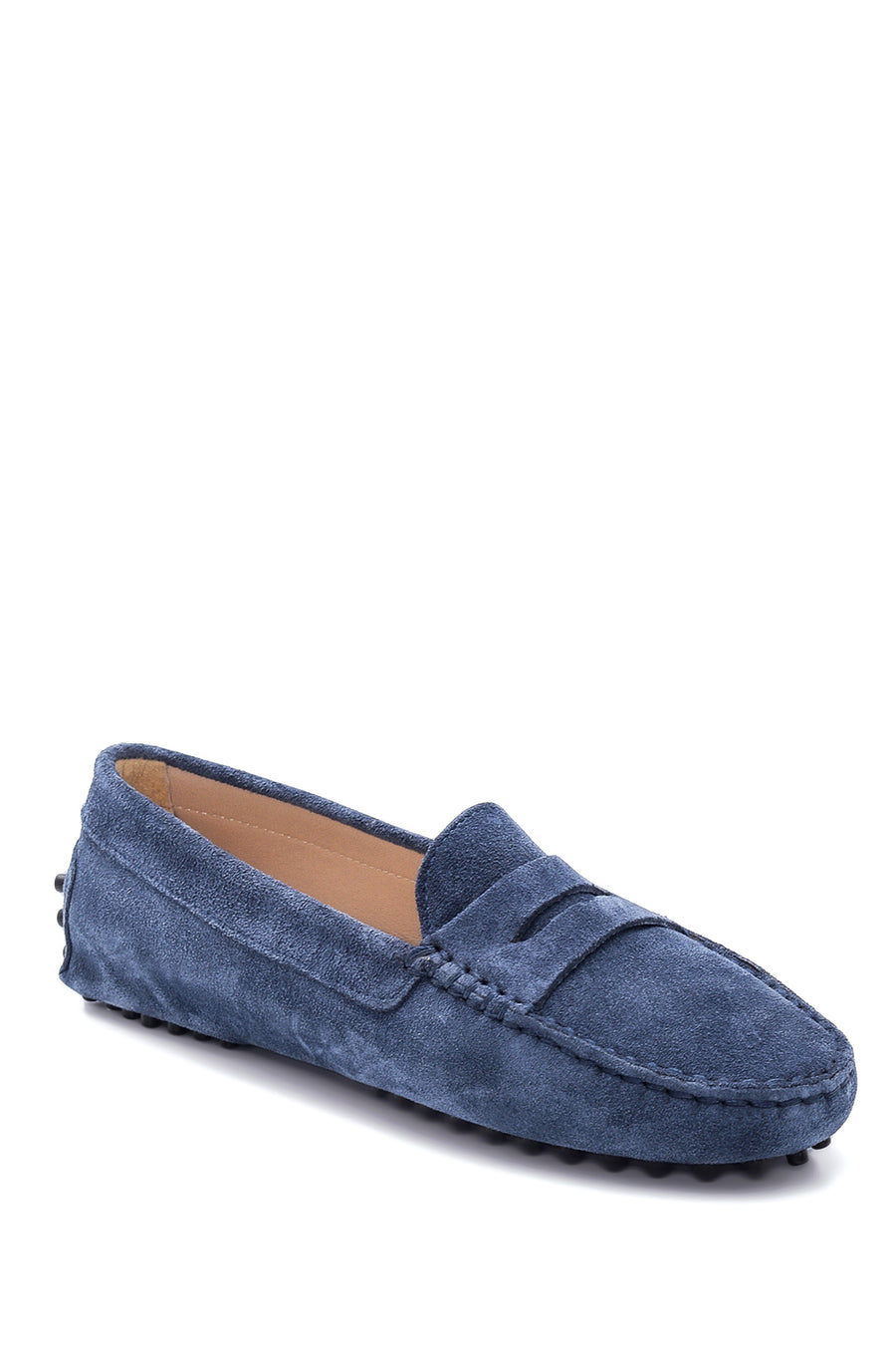 Kadın Deri Süet Loafer
