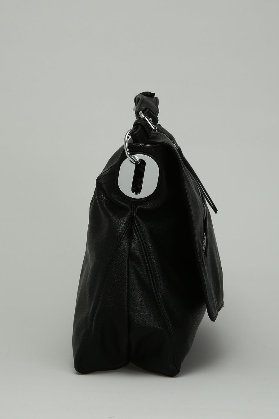 Women's Shoulder Bag with Zipper Detail