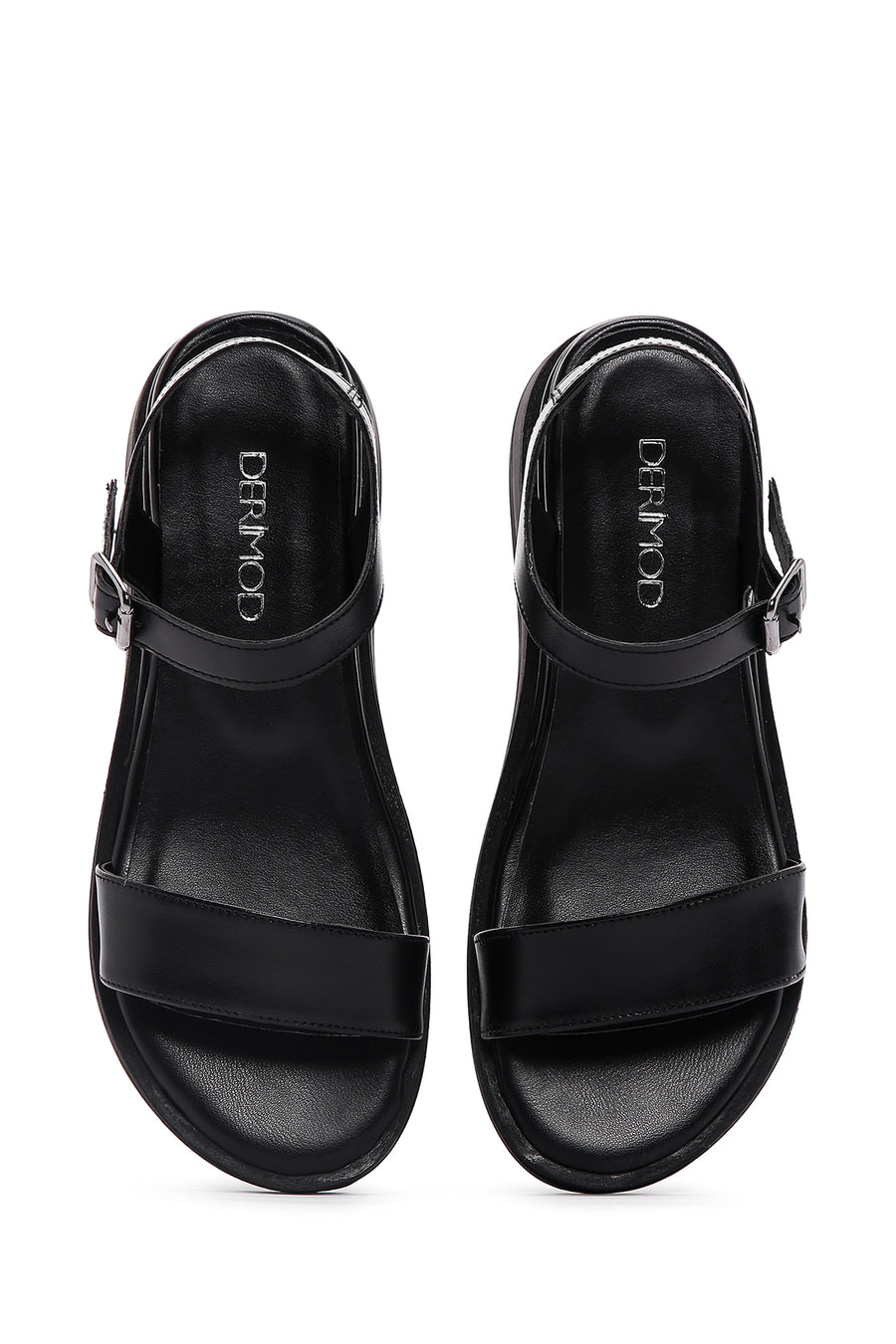 Kadın Siyah Comfort Sandalet