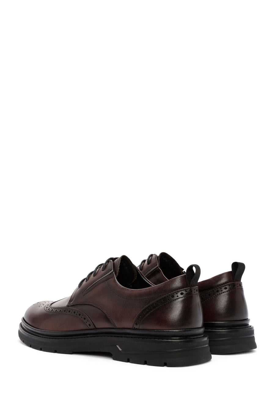 Derimod Fly Male Brown Lace-up Leather Casual Shoes
