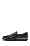 Men's Black Patent Leather Classic Loafer | Derimod