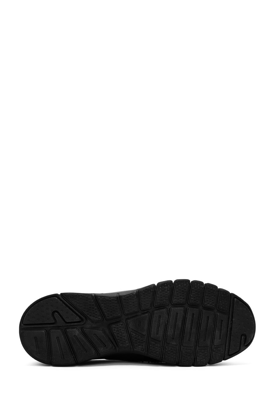 Women's Black Leather Comfort Shoes
