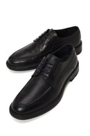 Male Black Lace-up Leather Casual Shoes | Derimod