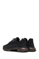 
Men's Black Thick Sole Lace-Up Leather Sneaker
 | Derimod