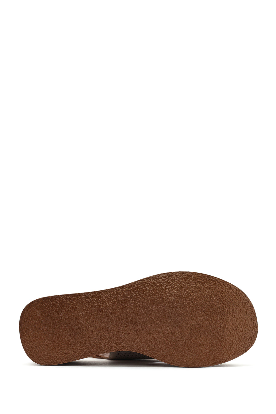 Women's Cream-Colored Ankle Buckle Platform Leather Comfort Sandals