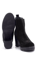 Women's Suede Heeled Boots | Derimod