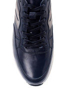 Men's Suede Detailed Leather Sneaker | Derimod
