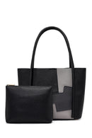 Women's Black Printed Shoulder Bag | Derimod