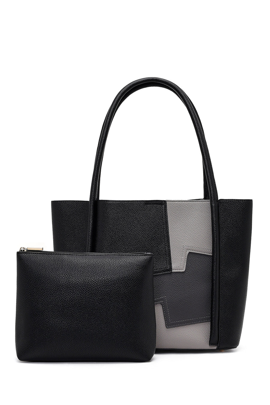 Women's Black Printed Shoulder Bag