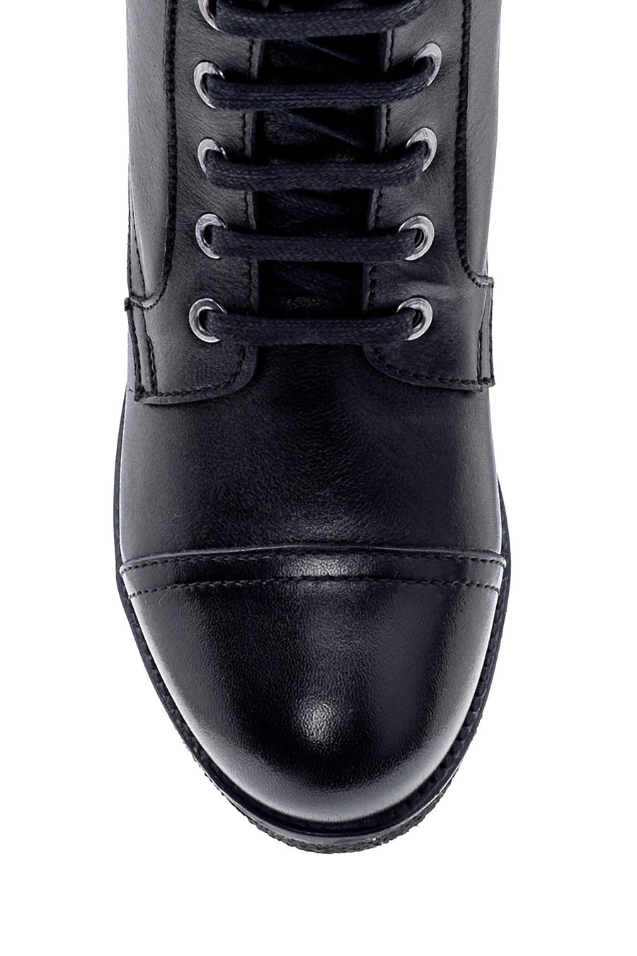 Women's Leather Heeled Boots