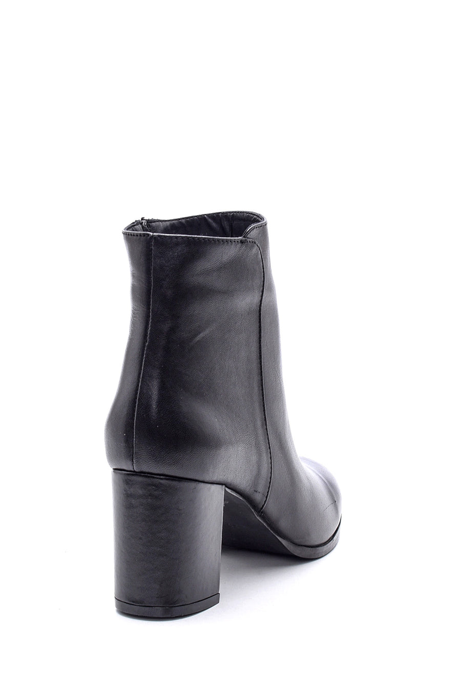 Women's Heeled Leather Boots