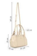 Women's Cream Long Strap Shoulder Bag | Derimod