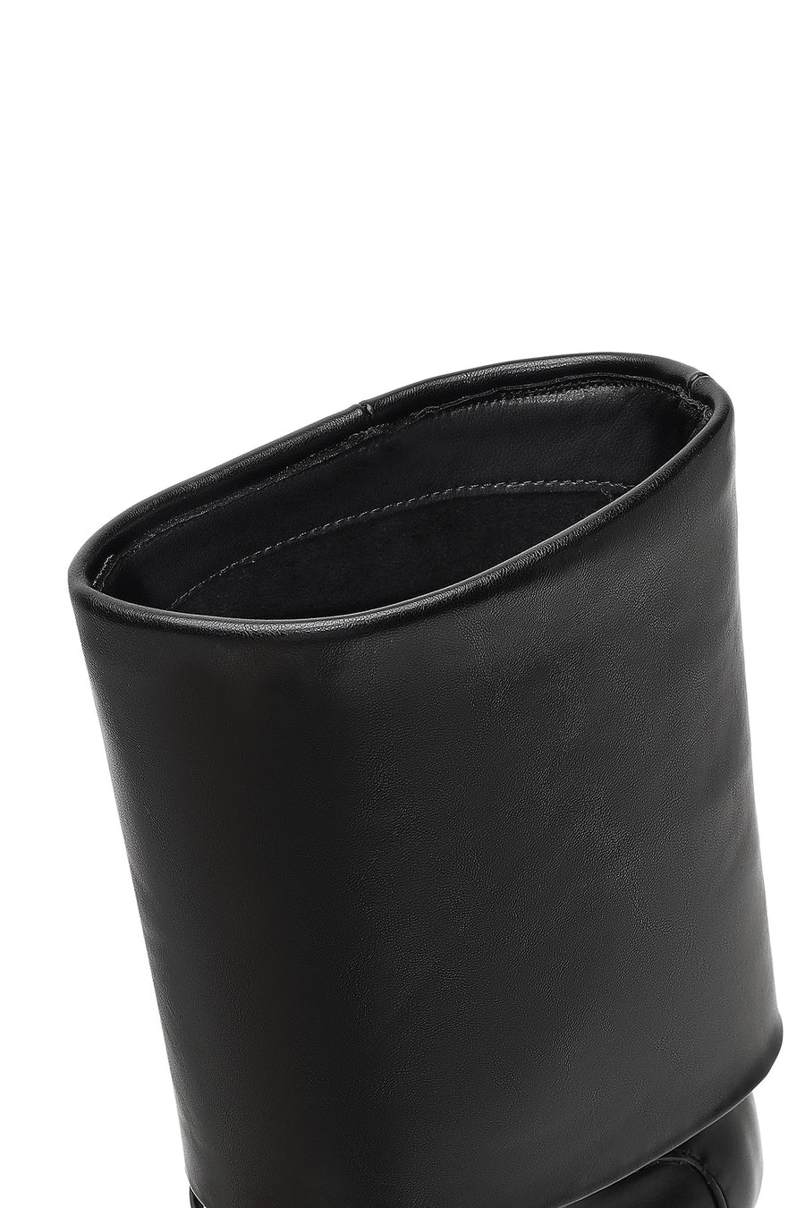 Women's Black Thin Heeled Boots