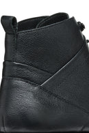 Geox Men's Black Terence Lace-Up Leather Combat Boots | Derimod